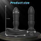 Remote Control Vibrating Plug – 10 Modes, Waterproof, Rechargeable, Ergonomic Design