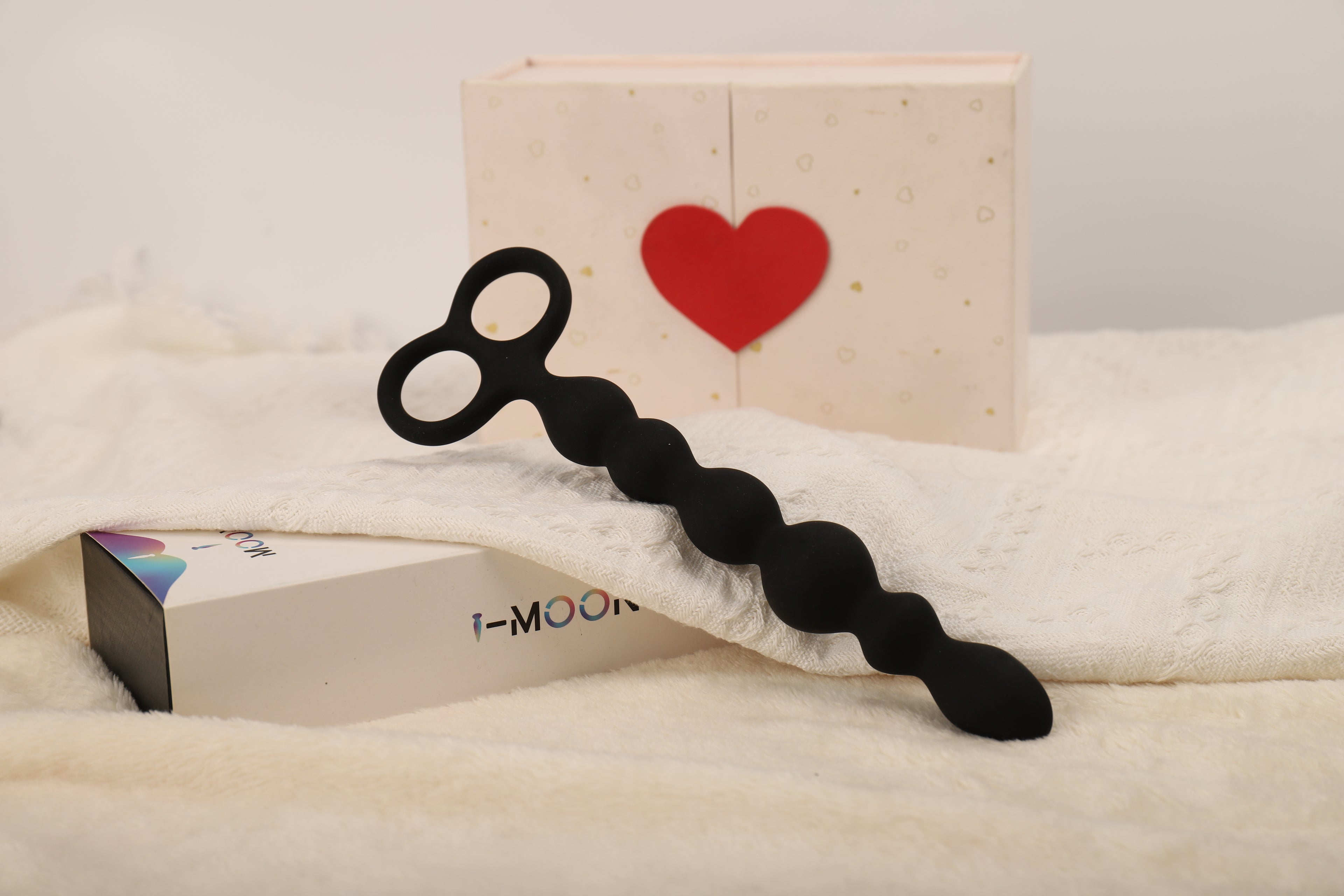 Black Silicone Anal Beads – Flexible, Body-Safe & Beginner-Friendly