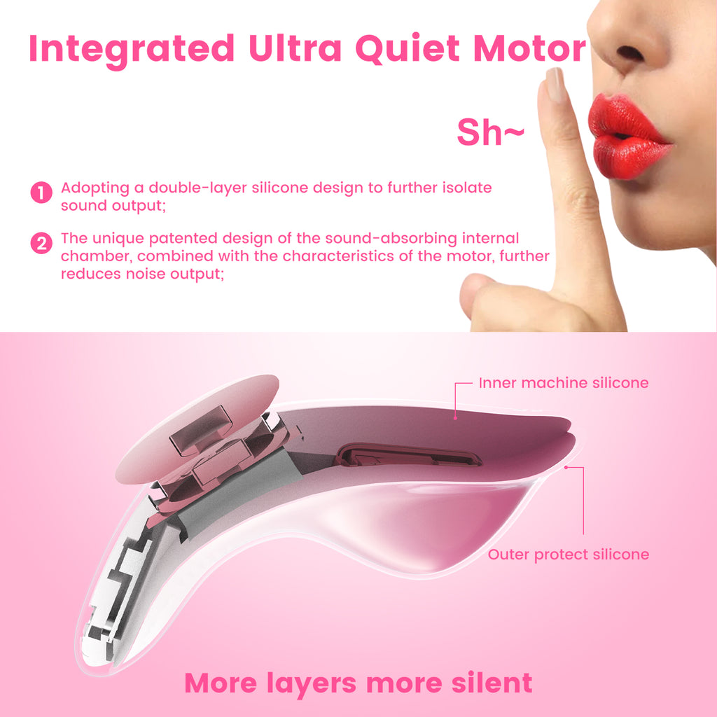 Wearable Vibrator for Women – Invisible Design, Magnetic Clip, Hands-Free, Quiet & Powerful