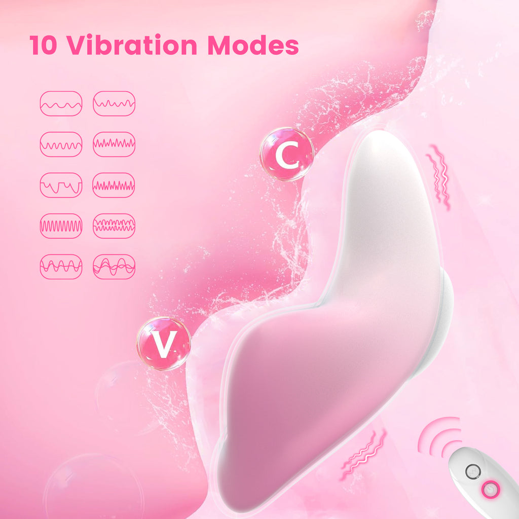 Wearable Vibrator for Women – Invisible Design, Magnetic Clip, Hands-Free, Quiet & Powerful