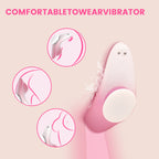 Wearable Vibrator for Women – Invisible Design, Magnetic Clip, Hands-Free, Quiet & Powerful