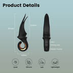 10-Mode Vibrating Prostate Massager | Ultra-Quiet, Waterproof, USB Rechargeable