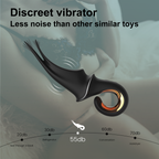 10-Mode Vibrating Prostate Massager | Ultra-Quiet, Waterproof, USB Rechargeable