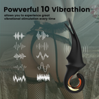 10-Mode Vibrating Prostate Massager | Ultra-Quiet, Waterproof, USB Rechargeable