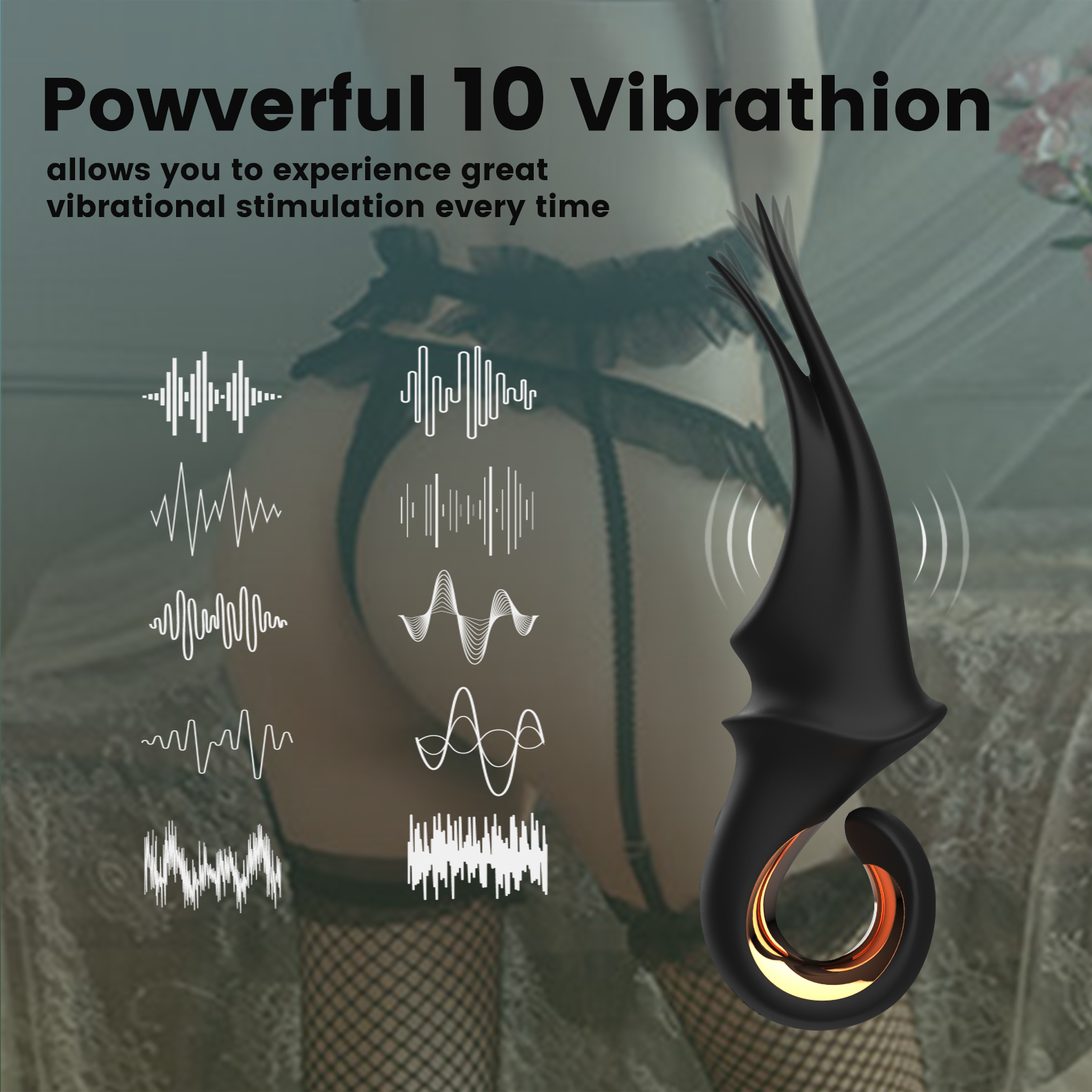 10-Mode Vibrating Prostate Massager | Ultra-Quiet, Waterproof, USB Rechargeable