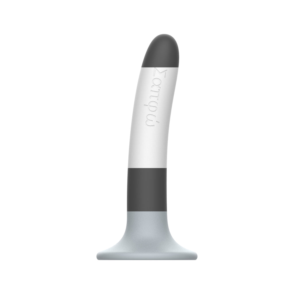 Flexible Silicone Dildo with Suction Cup | Soft Feel, Curved Design, Stable Base, Dual-Tone Finish
