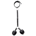 PU Leather Collar & Cuff Restraint Set – Adjustable Neck to Wrist Bondage Strap Kit