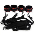 Floral Bondage Restraint Set – Bed Straps with Hand & Ankle Cuffs