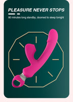 10 Modes Dual-Stimulation Rabbit Vibrator – Quiet, Waterproof, USB Rechargeable