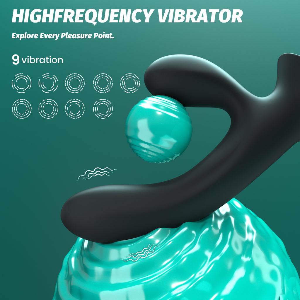 Prostate Massager Plug – 9 Modes, App Control, Waterproof, Silicone