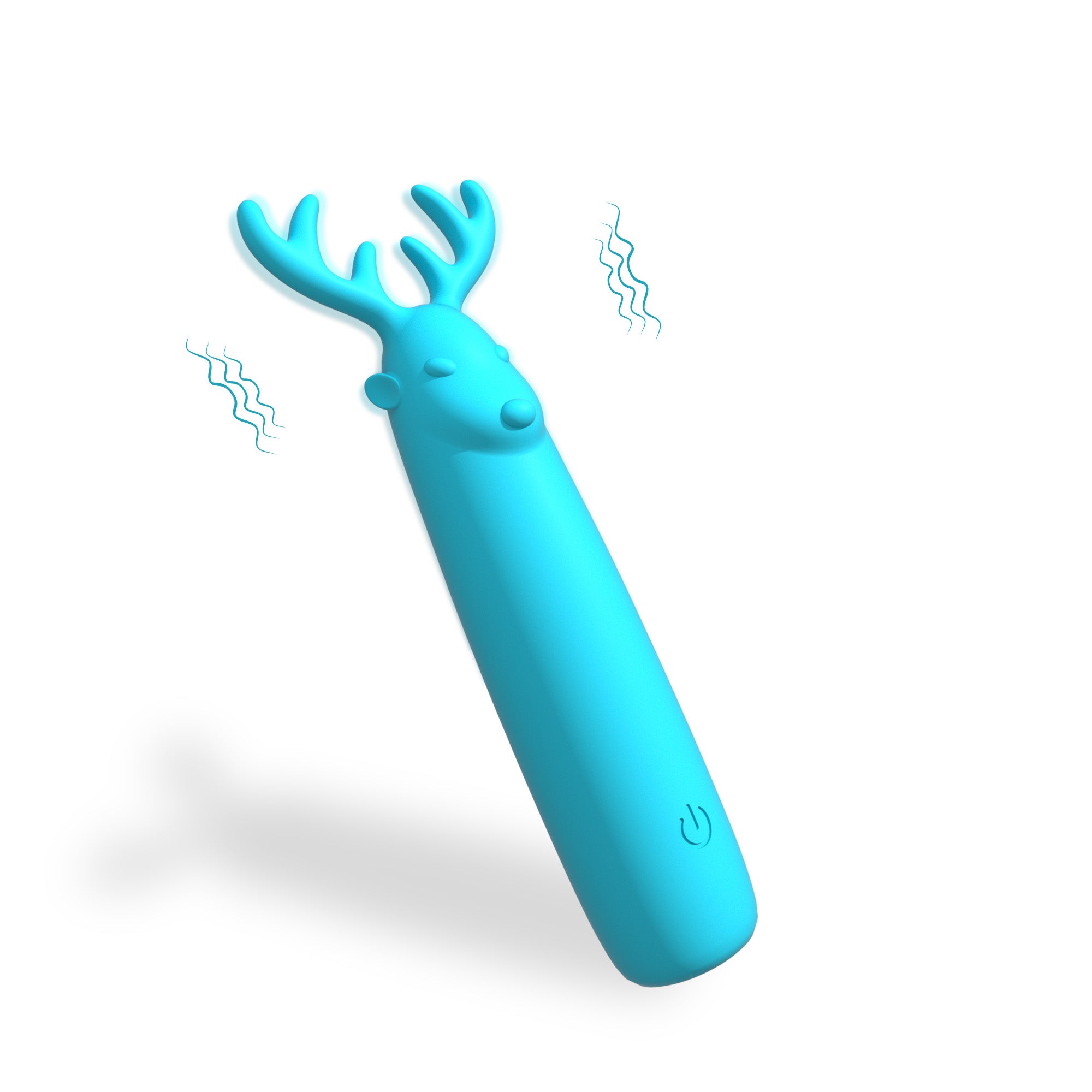 Deer Head Vibrator – 10 Modes, Quiet, Waterproof, Soft Silicone