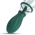 2-in-1 Suction & Tongue Vibrator – 10 Licking Modes + 3 Suction Levels