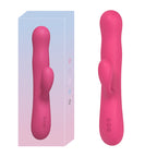 8 Vibration Rabbit Vibrator – Dual Motor G-Spot & Clitoral Stimulator, USB Rechargeable
