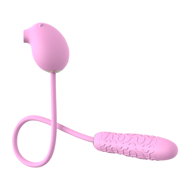 2-in-1 Suction & Vibrating Egg – Dual Stimulation G-Spot & Clitoral Massager, 10 Modes, Waterproof