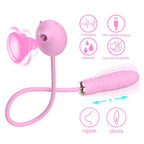 2-in-1 Suction & Vibrating Egg – Dual Stimulation G-Spot & Clitoral Massager, 10 Modes, Waterproof