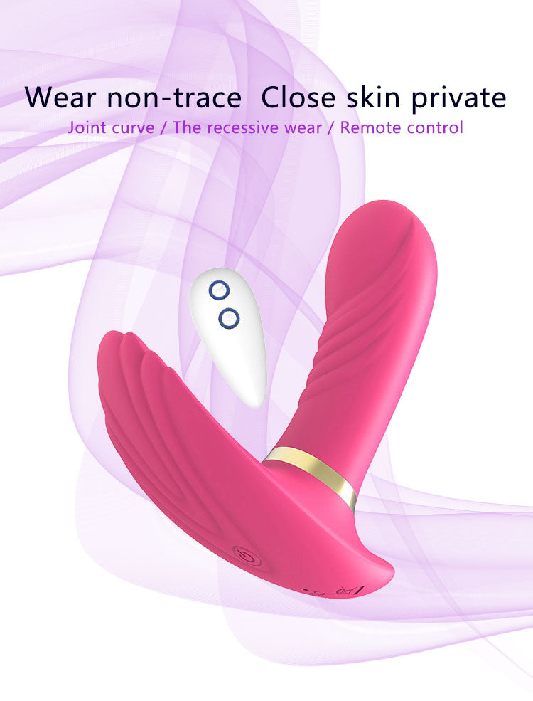 Wearable Remote Control Vibrator – G-Spot & Clitoral Dual Stimulator, Quiet Waterproof Design