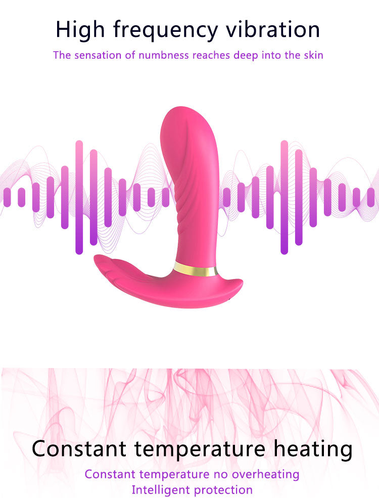 Wearable Remote Control Vibrator – G-Spot & Clitoral Dual Stimulator, Quiet Waterproof Design