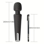 20 Modes Wand Vibrator – Powerful Body Massager with 3 Speeds, Magnetic Charging, Waterproof