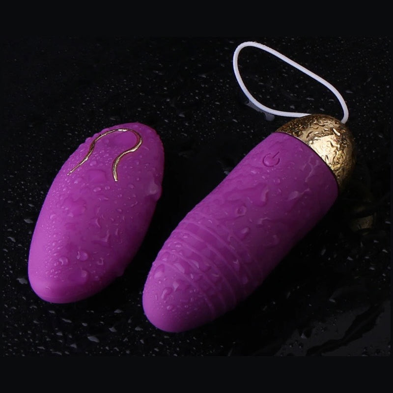 Remote Control Bullet Vibrator – 12 Modes, Waterproof, Quiet Silicone Egg Vibe for Couples & Solo Play