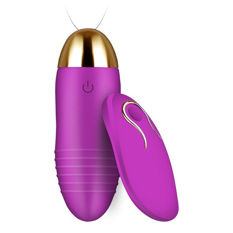 Remote Control Bullet Vibrator – 12 Modes, Waterproof, Quiet Silicone Egg Vibe for Couples & Solo Play