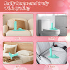 Hands-Free Ride-On Vibrator – Remote Control, 9 Modes Multi-Zone Stimulation, Waterproof