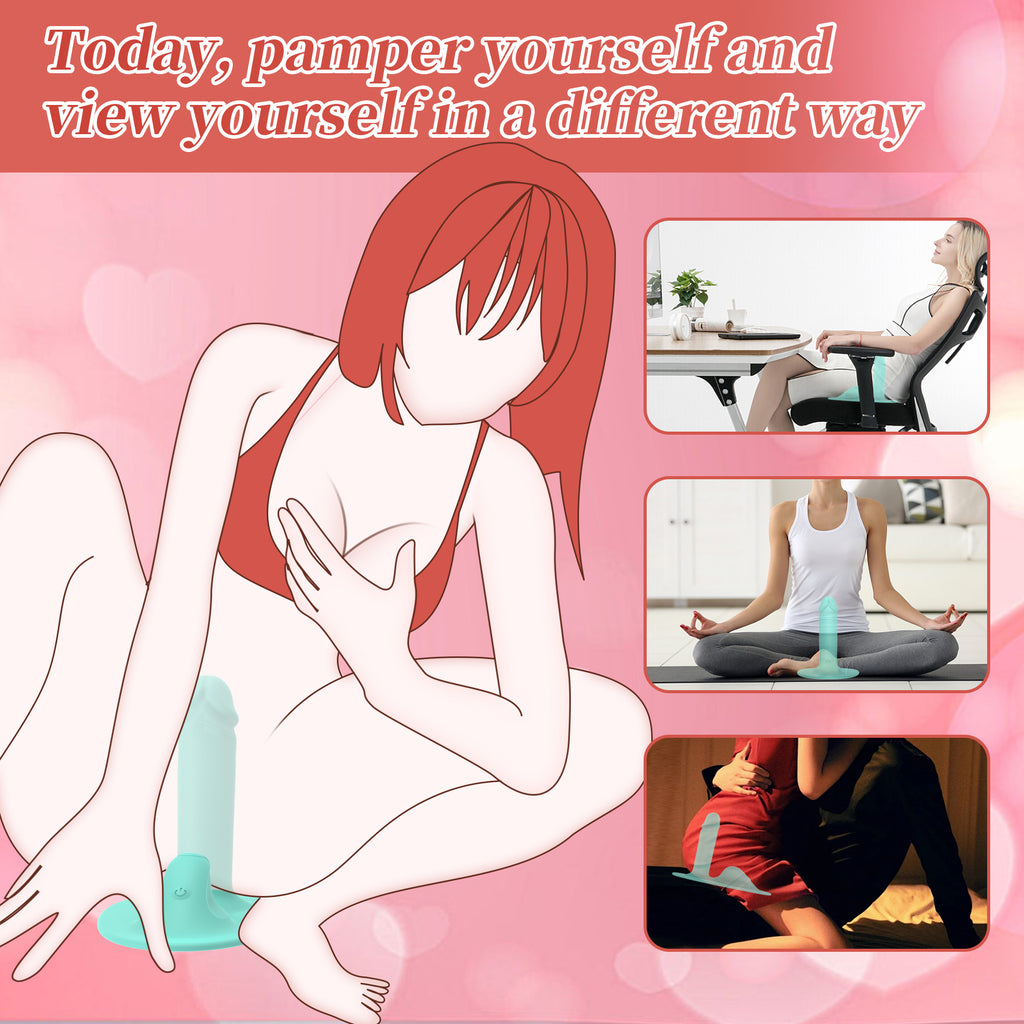 Hands-Free Ride-On Vibrator – Remote Control, 9 Modes Multi-Zone Stimulation, Waterproof