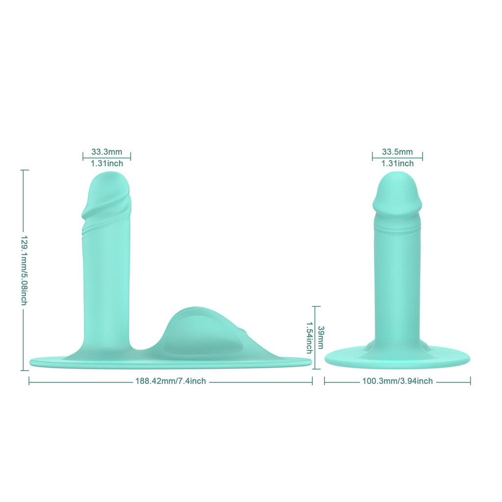 Hands-Free Ride-On Vibrator – Remote Control, 9 Modes Multi-Zone Stimulation, Waterproof