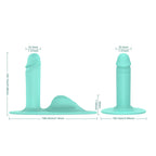 Hands-Free Ride-On Vibrator – Remote Control, 9 Modes Multi-Zone Stimulation, Waterproof