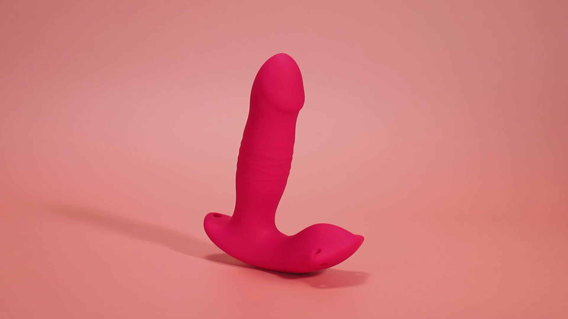 App Remote Wearable Thrusting & Vibrating Dildo – 3-in-1 Clit Stimulator, 9 Modes, Waterproof