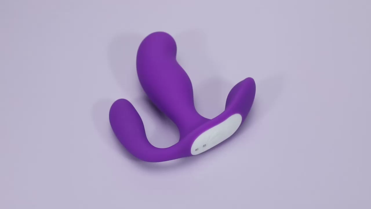 Remote Control Prostate & G-Spot Vibrator – Triple Stimulation, 7 Modes, Ultra-Quiet & Waterproof