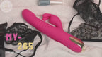 Thrusting & Rotating Rabbit Vibrator – 10 Modes, Dual Stimulation, Waterproof, Rechargeable